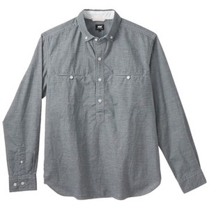 ヘリーハンセン HH49603 ロングスリーブシャツ Men's L ID（インディゴ）