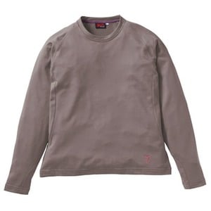 FJALL RAVEN（フェールラーベン） グリッドスキンロングクルーネックレディース S 40（ライトブラウン）