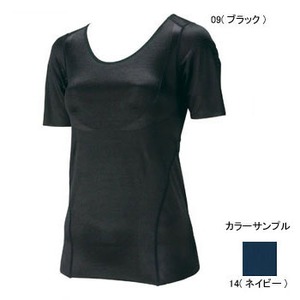 ミズノ（MIZUNO） バイオギア・ラウンドネック半袖シャツ（姿勢ナビ・一般向き） Women's L 14（ネイビー）