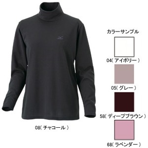 ミズノ（MIZUNO） サーマルライトハイネックシャツ Women's M 04（アイボリー）