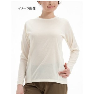 ミズノ（MIZUNO） ライトインナー長袖Tシャツ Women's L 04（アイボリー）