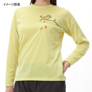 ミズノ（MIZUNO） ブレスサーモ・ライトインナープリント長袖Tシャツ Women's M 37（ライトグリーン）