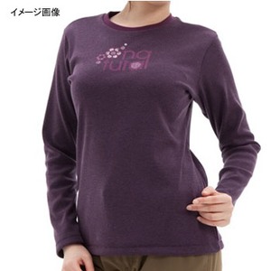 ミズノ（MIZUNO） フライス長袖Tシャツ Women's S 69（バイオレット）