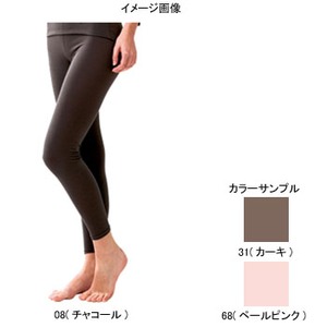 ミズノ（MIZUNO） ファッションインナー 8分丈タイツ Women's M 68（ペールピンク）