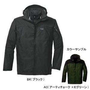 OR（アウトドアリサーチ） トリオジャケット Men’s S AC（アーティチョーク×Eグリーン）