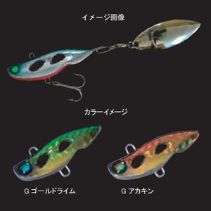 メガバス（Megabass） DOPPLER TAIL SPIN VIB 40g G アカキン