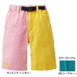 THE NORTH FACE（ザ・ノースフェイス） Cotton OX Short Kid’s 120 SB（シーブルー）