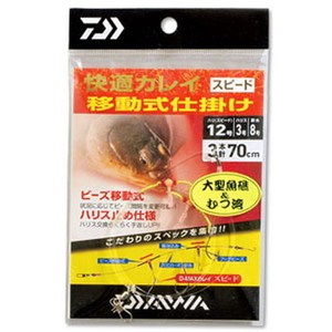 ダイワ（Daiwa） 快適カレイMV仕掛け スピード12 ハリ12／ハリス3