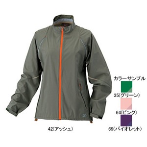 ミズノ（MIZUNO） トレイルウォーク・ジャケット Women's M 35（グリーン）