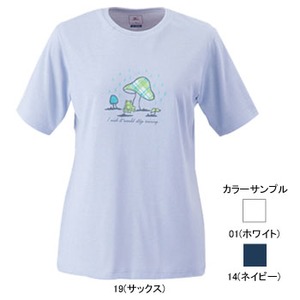 ミズノ（MIZUNO） アイスタッチ・プリントTシャツ Women's M 01（ホワイト）