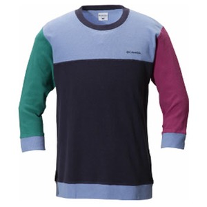 Columbia（コロンビア） オーウェンバイ3／4Tシャツ L 414（FrenchBlue）