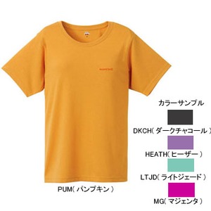 モンベル（montbell） WIC.T ワンポイントロゴ Women's L DKCH（ダークチャコール）