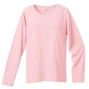 モンベル（montbell） WIC.ロングスリーブT Women's XL PPK（ペールピンク）