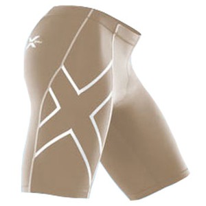 2XU（ツー・タイムズ・ユー） Compression Short Men's S Beige×Beige