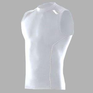 2XU（ツー・タイムズ・ユー） Compression Sleeveless Top Men's M White×White