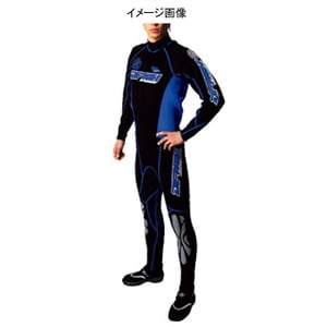 J-FISH アドバンスウェットスーツ Men's ML BLACK×ROYAL