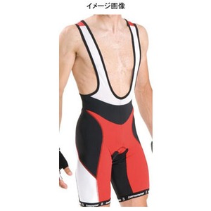 Biemme（ビエンメ） Specialine Bibshorts Men's L Black×Red×White