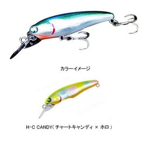 ハルシオンシステム 月虫66 沈 66mm H-C CANDY（チャートキャンディ×ホロ）