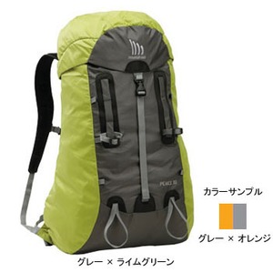 Mt.Dax（マウンテンダックス） ピークス 30 グレー×オレンジ