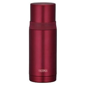 サーモス（THERMOS） ステンレススリムボトル 0.35L レッド