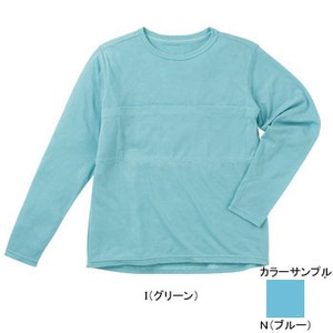 ムッシュ（MUSSHU） 防透・高通気！レディス長袖Tシャツ M N（ブルー）