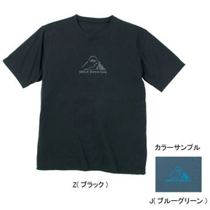 ムッシュ（MUSSHU） 防透・高通気！メンズ半袖プリントTシャツ L J（ブルーグリーン）