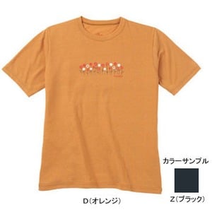 ムッシュ（MUSSHU） 防透・高通気！レディス半袖プリントTシャツ M Z（ブラック）