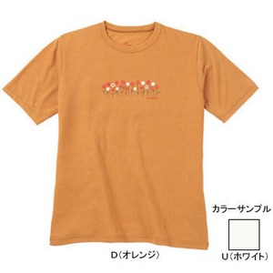 ムッシュ（MUSSHU） 防透・高通気！レディス半袖プリントTシャツ M U（ホワイト）