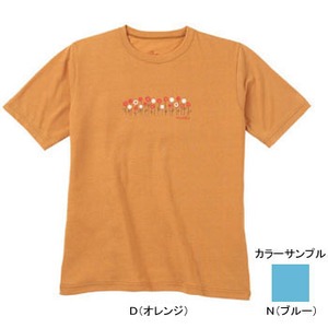 ムッシュ（MUSSHU） 防透・高通気！レディス半袖プリントTシャツ L N（ブルー）