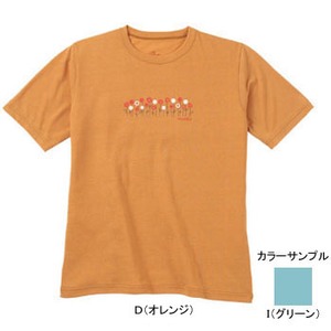 ムッシュ（MUSSHU） 防透・高通気！レディス半袖プリントTシャツ L I（グリーン）