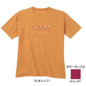 ムッシュ（MUSSHU） 防透・高通気！レディス半袖プリントTシャツ L A（レッド）