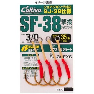 オーナー針 シングルフロントフック38 SF-38EXS 5／0号