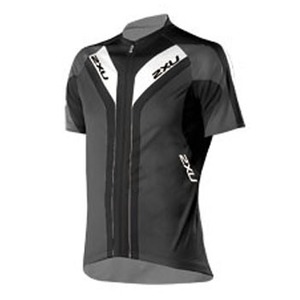 2XU（ツー・タイムズ・ユー） Elite Sublimated Cycle Jersey Men's S Black×Pigeon