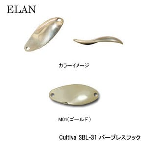 カントリーロード（Country Road） ELAN 1.5g M01（ゴールド）