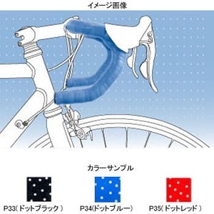 BIKE RIBBON（バイクリボン） プロフェッショナル P33 ドットブラック