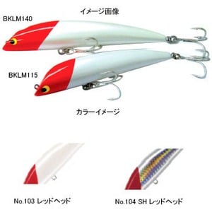 タックルハウス（TACKLE HOUSE） K-TEN ブルーオーシャン BKLM-115 115mm No.103 レッドヘッド