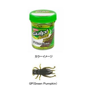 バークレー Gulp！ Alive 1 Cricket 1インチ GP（Green Pumpkin）