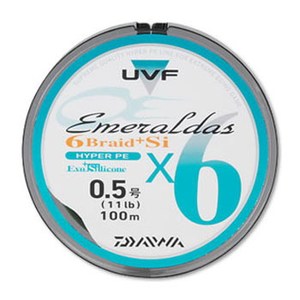 ダイワ（Daiwa） UVF エメラルダス 6ブレイド＋Si 0.5号 ファイングリーン