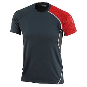 SALOMON（サロモン） TRAIL RUNNER IIW SS TECH T Men's S ロウグレイデニム×レッドペッパー×アスファルト