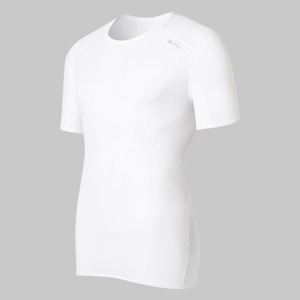 odlo（オドロ） キュービックトレンドショートスリーブクルーネックシャツ Men's L ホワイト