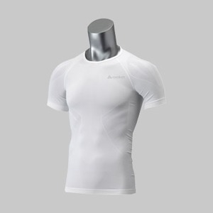 odlo（オドロ） エボリューションライトクルーネックショートスリーブシャツ Men's M ホワイト