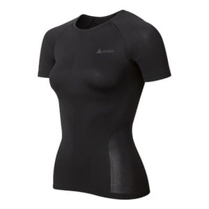 odlo（オドロ） エボリューションクールクルーネックショートスリーブシャツ Women's S ブラック