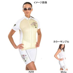 Biemme（ビエンメ） Heart&Flower Lady Bibshorts S White