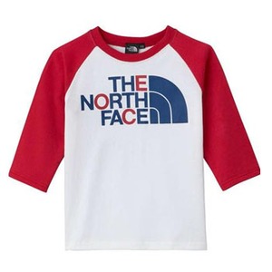 THE NORTH FACE（ザ・ノースフェイス） Raglan Logo Tee Kid’s 120 TR（TNFレッド）