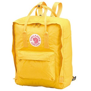 FJALL RAVEN（フェールラーベン） カンケンバッグ 16L イエロー（30）