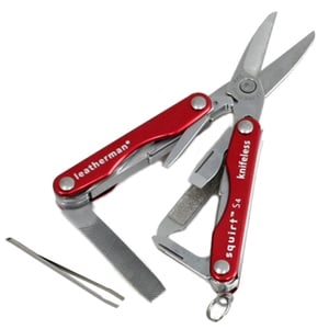 LEATHERMAN（レザーマン） Squirt（スクォート）S4 ナイフレス レッド