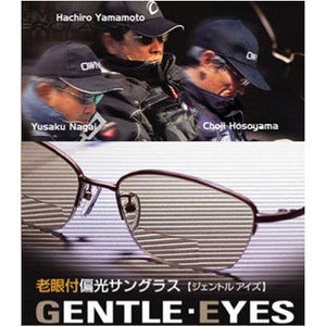 OWNER GLASS GENTLE EYES（ジェントル アイズ）老眼付偏光サングラス 老眼度数 2.5 ライトグレー