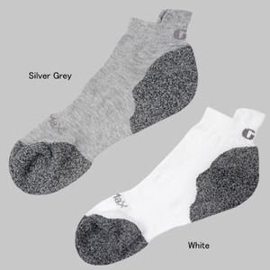 Gill（ギル） Technical Trainer Socks L White×Silver Grey