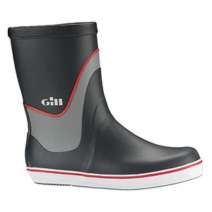 Gill（ギル） Short Cruising Boots 40／25.5cm Graphite×Grey×Red