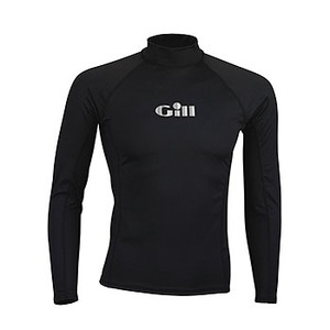 Gill（ギル） UV Rash Vest Long Sleeve M Black